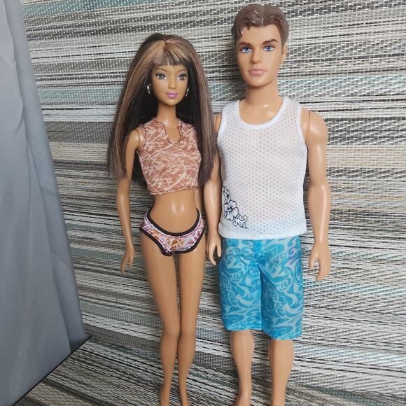 Vintage barbie cali girl Lea and cali ken dressed - Picture 3 of 8